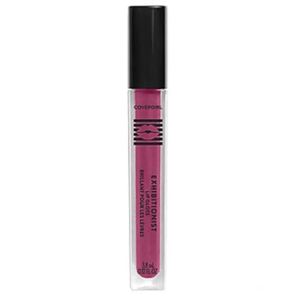 NWT Covergirl 210 Gurrrlll Dark Pink Fuchsia Exhibitionist Lip Gloss Lip color